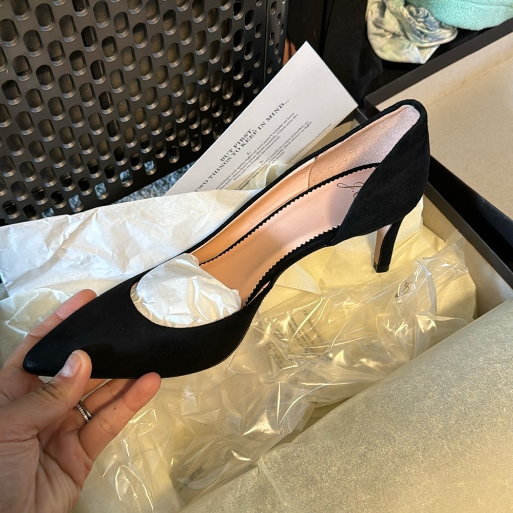 J.Crew black Collette Pumps size 5.5